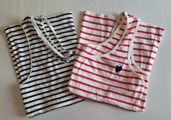 Débardeurs femme xl qui taille 46/48 (voir photo