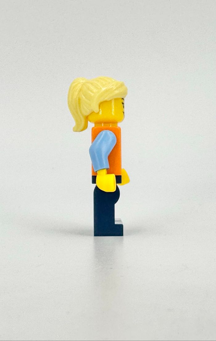 Lego Figurines City : Employée du Train Cargo 60198 - NEUF - photo numéro 4