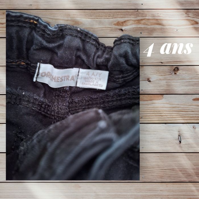 🖤Jean noir Orchestra – 4 ans 🖤 - photo numéro 3