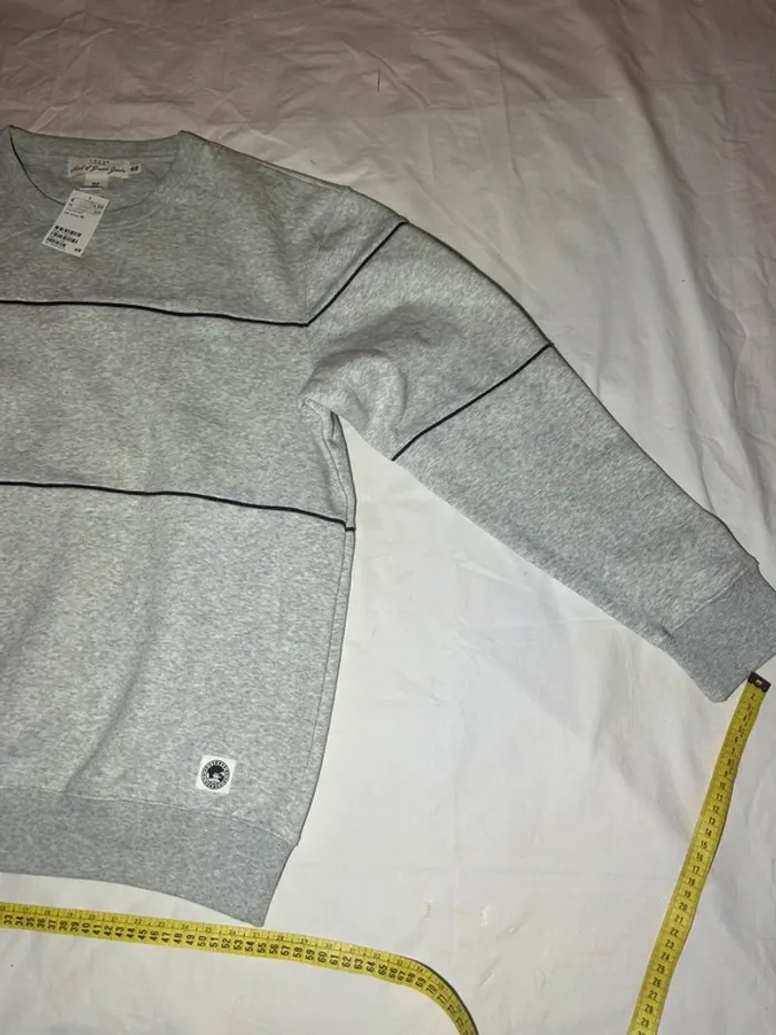 Pull gris h&m - photo numéro 4