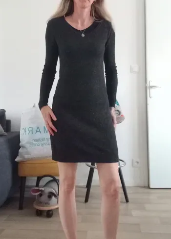 Robe noir T38