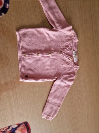 Gilet rose lupilu