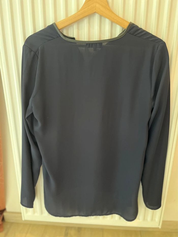 Blouse légère bleu marine - photo numéro 2