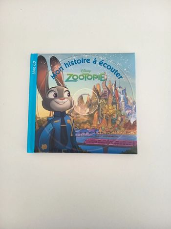 Livre Histoire à écouter Zootopie