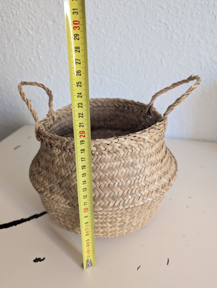 Panier en osier Maisons du Monde - photo numéro 5