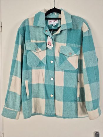 Veste a carreaux chaude Jennyfer