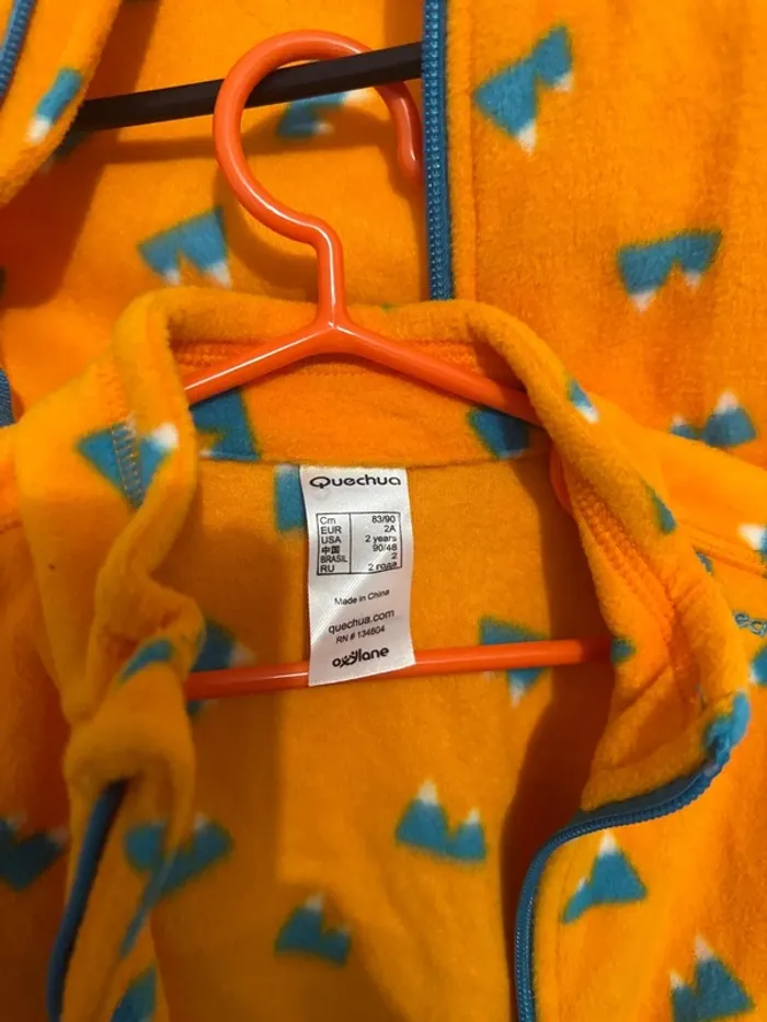 Lot de deux veste polaire enfant - photo numéro 3