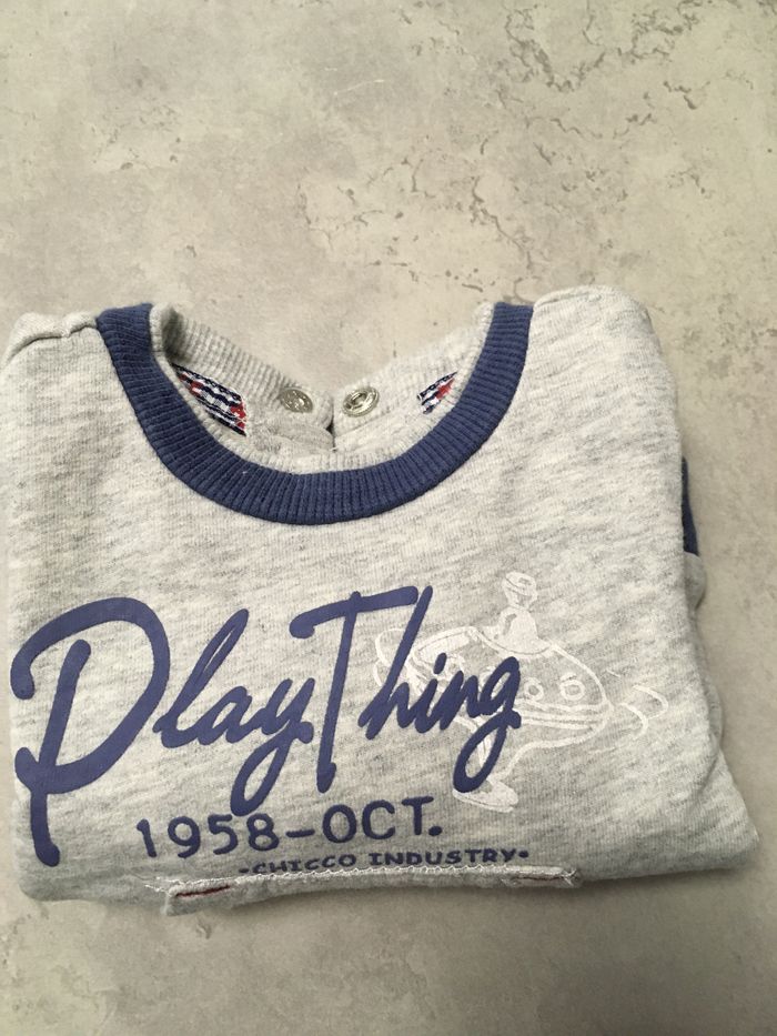 Pull sweat bebe 3 mois Chicco - photo numéro 4