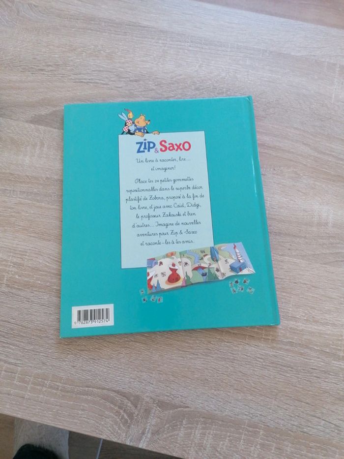 Livre zip et sax - photo numéro 2