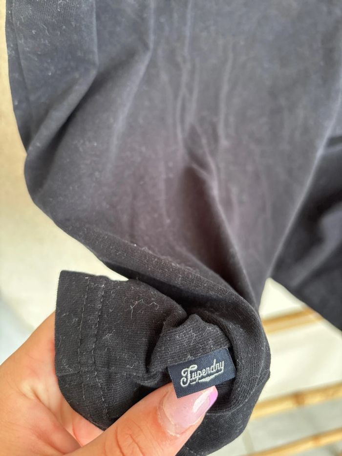t-shirt noir superdry taille 42 - photo numéro 4