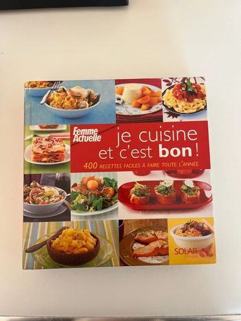 Beau livre de cuisine Femme Actuelle