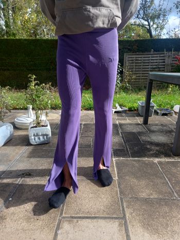 Pantalon👖flare t.L Mango