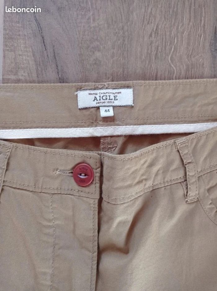 Pantalon neuf Aigle beige taille 44 modèle Billyson - photo numéro 6