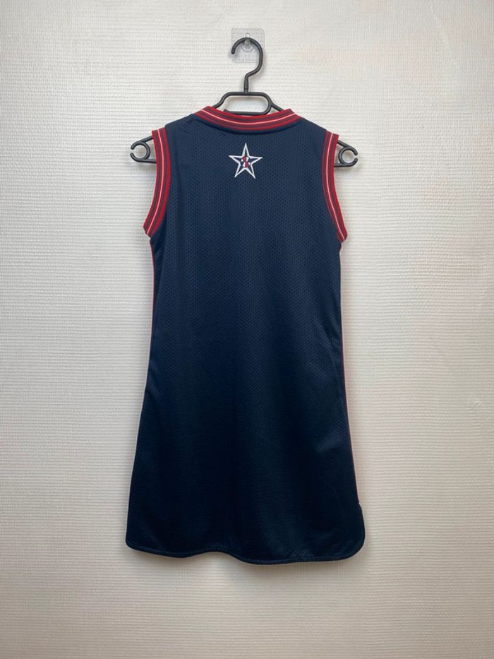 Maillot basket USA Reebok vintage femme bleu Marine M (311) - photo numéro 7