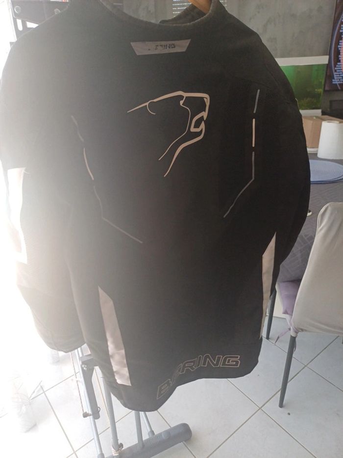 Blouson cuir moto semi été/hiver taille 2XL bon état - photo numéro 6