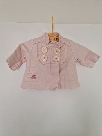 Veste Bébé Fille IKKS Rose Poudré - Taille 3 Mois