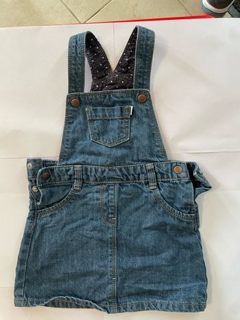 Salopette jupe - Taille 18 mois