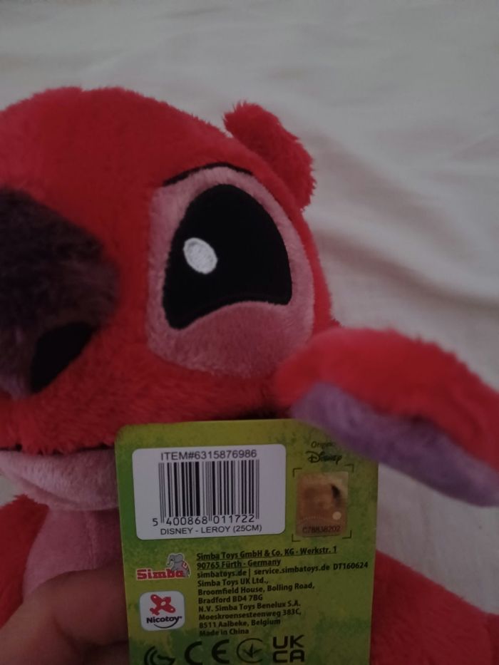 Peluche  leroy stitch - photo numéro 4