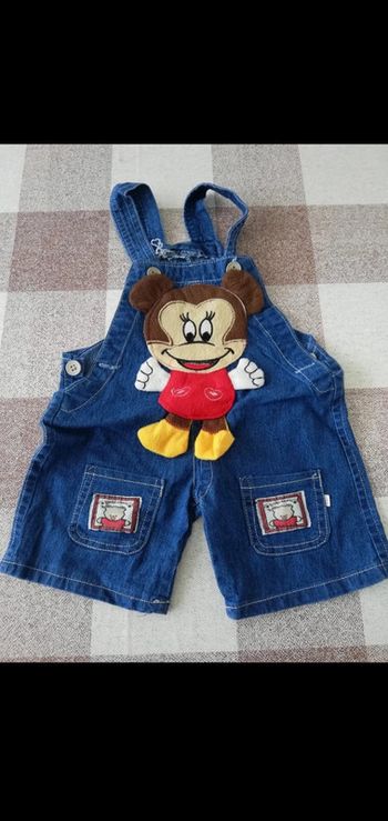 Salopette bleu single 12 mois