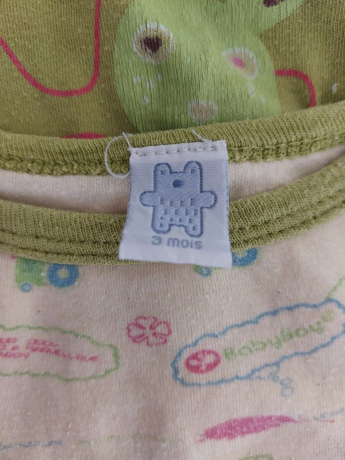 Lot 3 bodies manches courtes - photo numéro 4