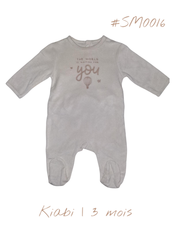 Pyjama Velours - SM0016