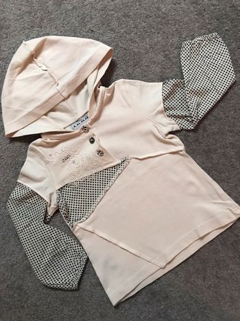 T-shirt à capuche fille IKKS 2 ans