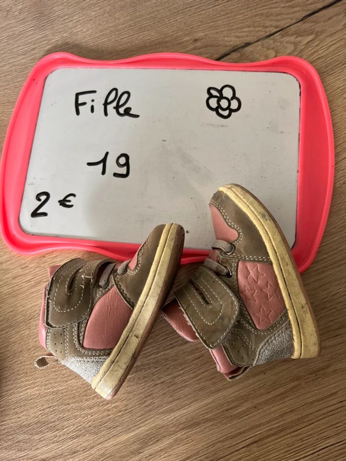 Baskets scratch fille