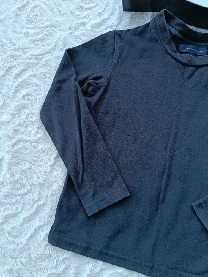 Tee shirt manches longues Garçon 4 ans Tommy Hilfiger - photo numéro 3