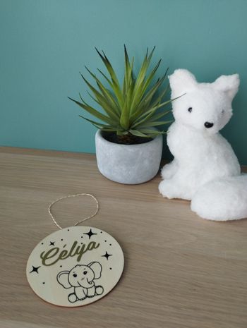 Boule de noël personnalisée