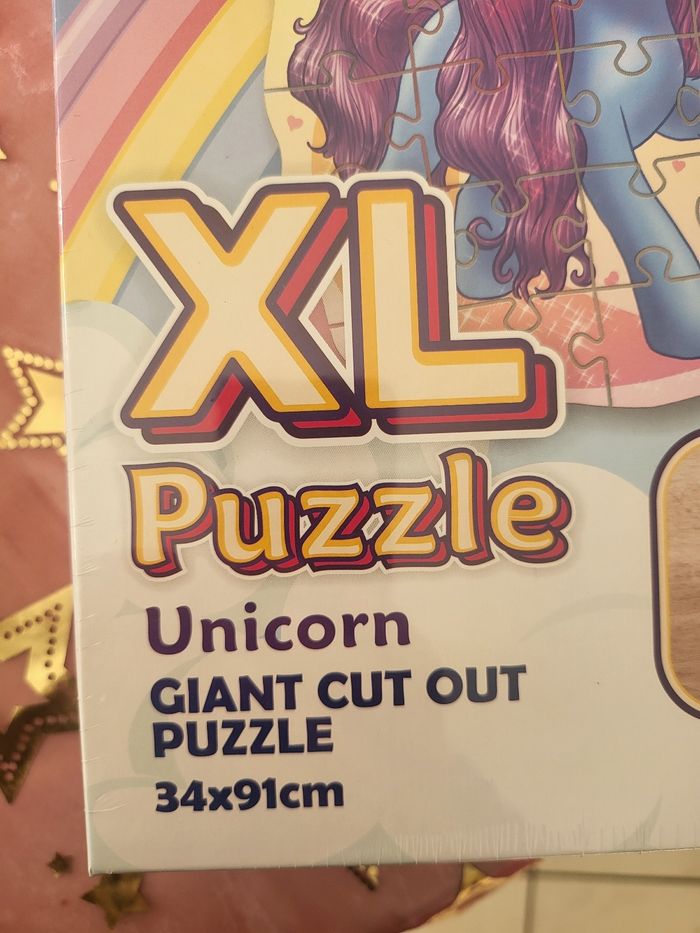 XL puzzle unicorn ( licorne) 52 34x91 cm - photo numéro 7