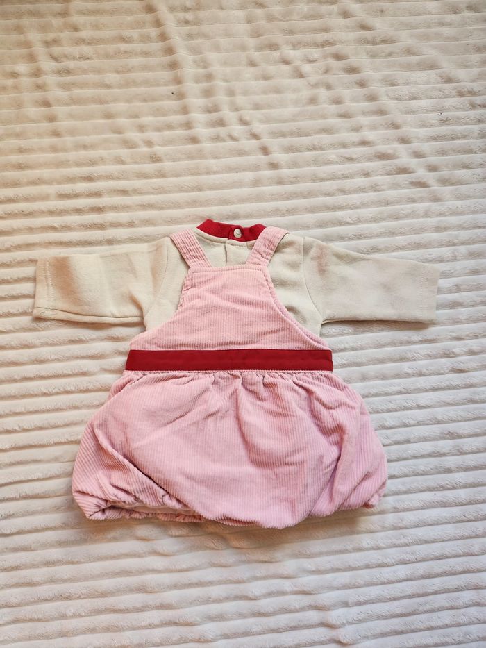 Lot 2 ensembles bébé fille Tom & Kiddy – 6 mois 👗👶 - photo numéro 3