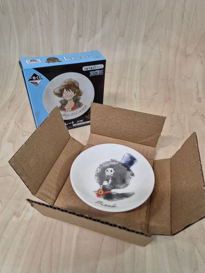 Mini assiette One Piece Ichibankuji "vol.100 anniversary" : Brook