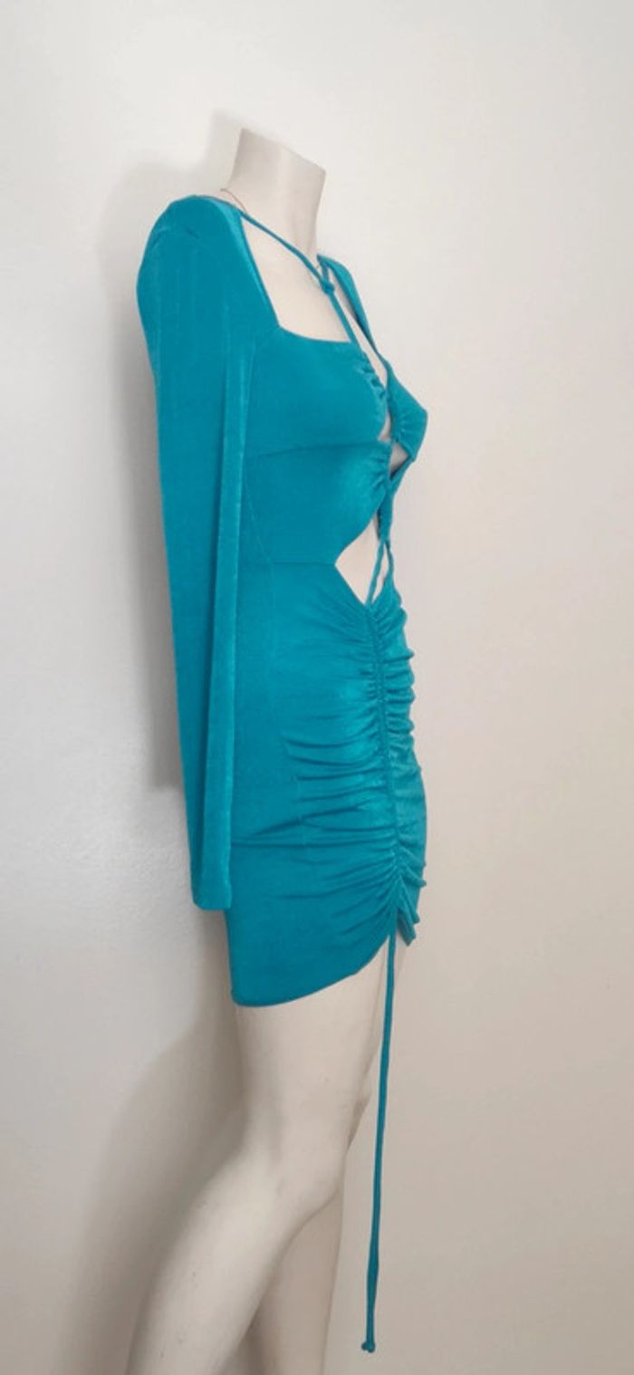 Robe turquoise glamour - photo numéro 2
