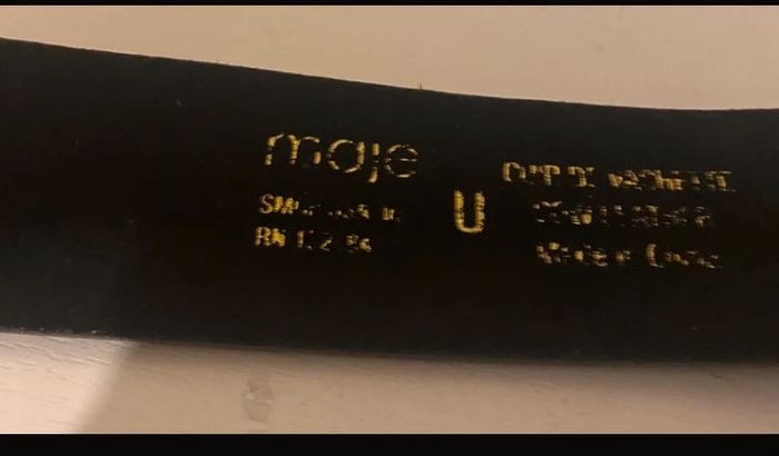 Ceinture maje cuir chaînette 36 38 - photo numéro 5