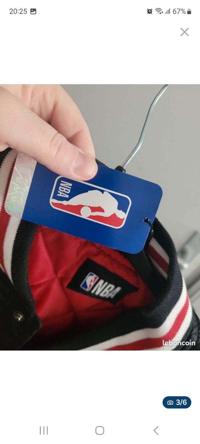 Blouson Chicago Bulls-Taille M Neuf - photo numéro 3