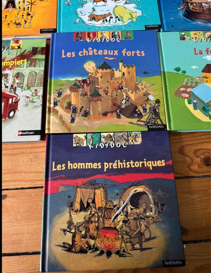 Lot livres kididoc Nathan - photo numéro 4