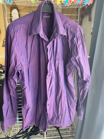 Chemise violette Alain manoukian