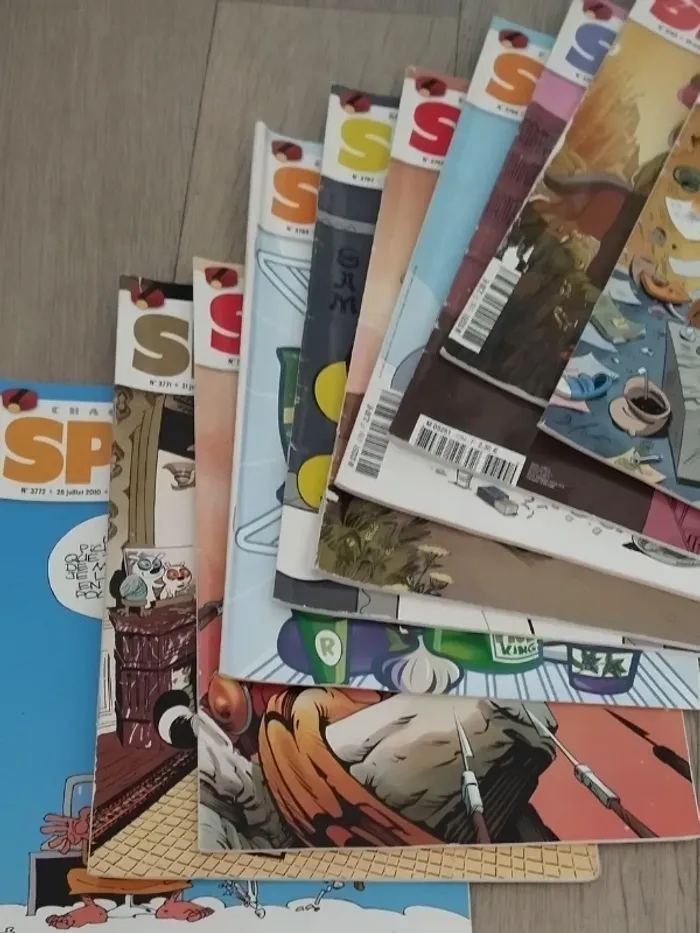 Lot de 12 magazines SPIROU année 2010 L004 - photo numéro 6