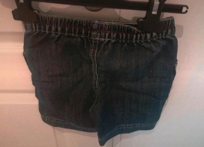 Short en jean garcon 12 mois - photo numéro 2