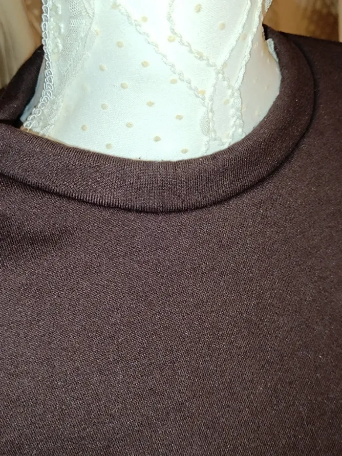 Pull court marron-Shein-Taille 36 - photo numéro 2