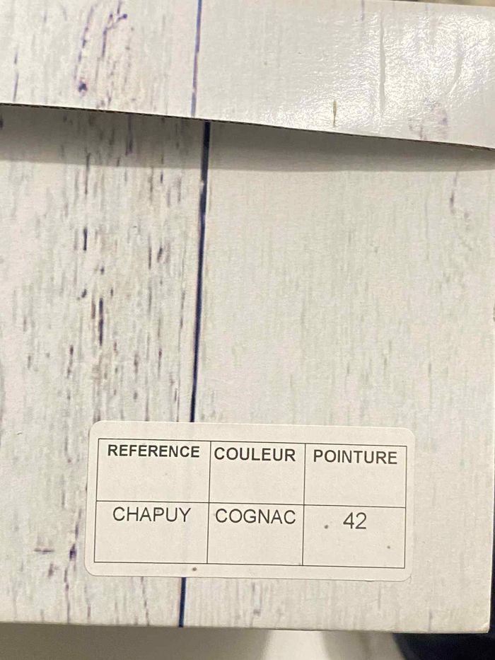 Chaussures en cuir 42 COTEMER - photo numéro 4