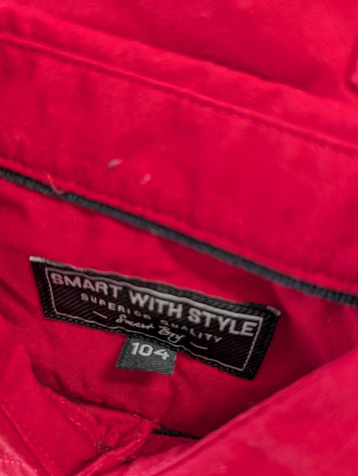 Chemise de fête garçon smart with style 4 ans 104 cm - photo numéro 3