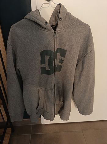 Sweat à capuche zippé DC Shoes - Gris Anthracite - Taille M