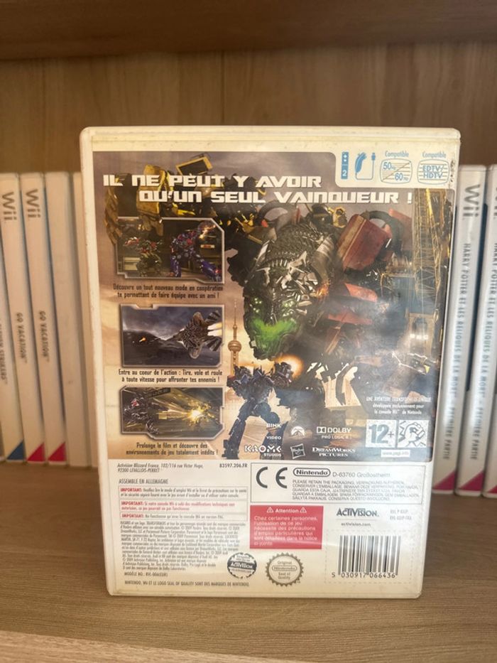 Transformers la revanche jeu Wii - photo numéro 3
