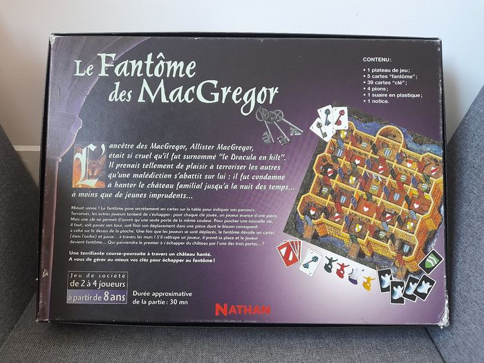 Jeu de société Nathan : Le Fantôme des MacGregor - photo numéro 8
