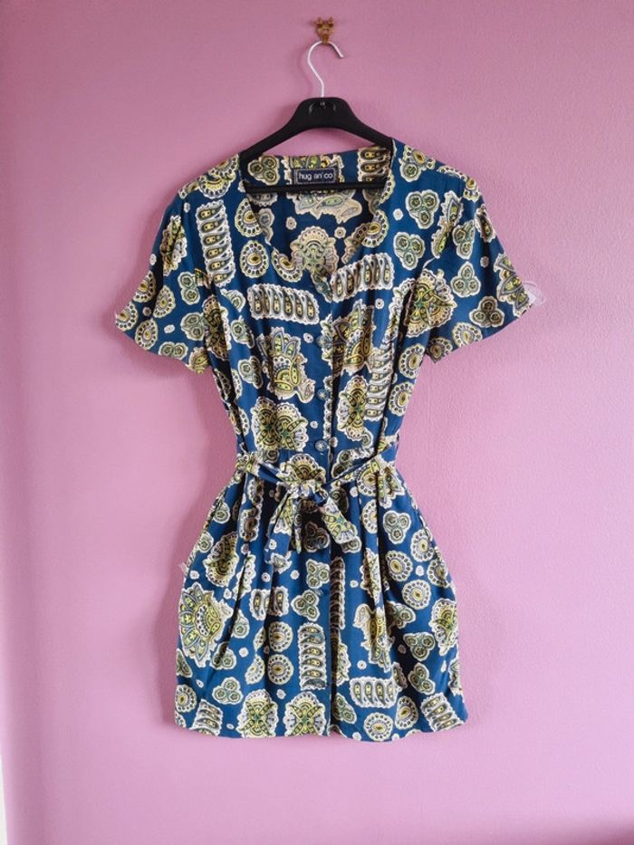 Robe vintage à motif mandala - photo numéro 2