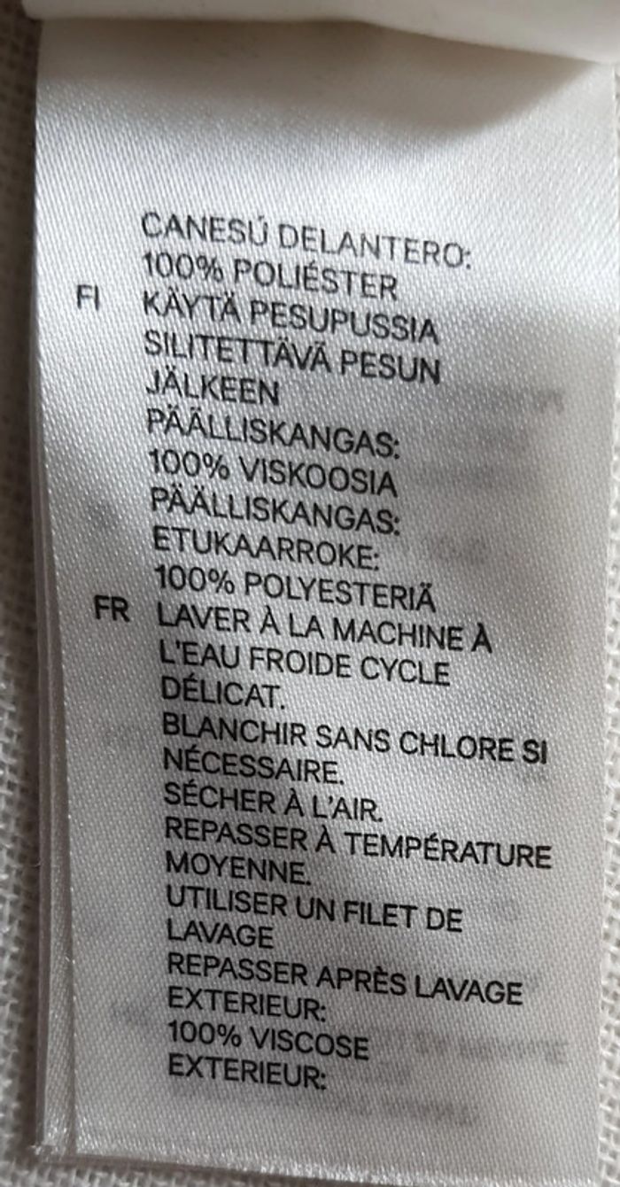Top crème "H&M" taille S - photo numéro 5
