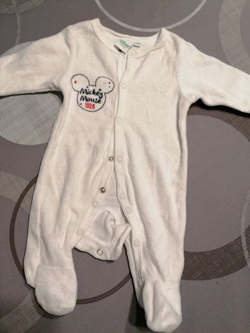 Pyjama mickey 0/1 mois
