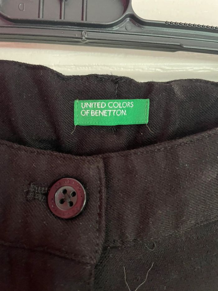 Pantalon fluide noir Benetton - photo numéro 3