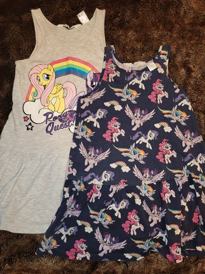 Lot de 2 robes estivales h&m 4ans